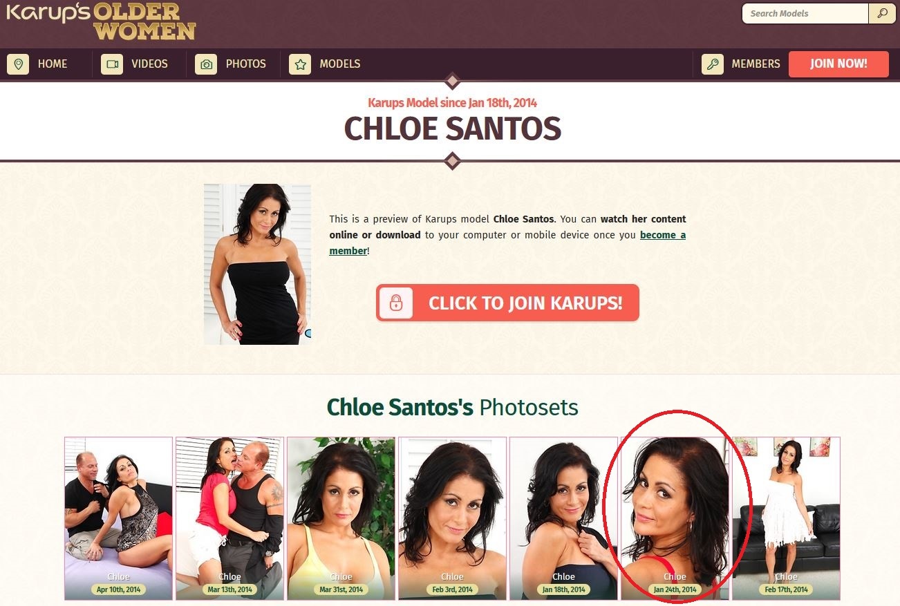chloe santos in answer #2416693