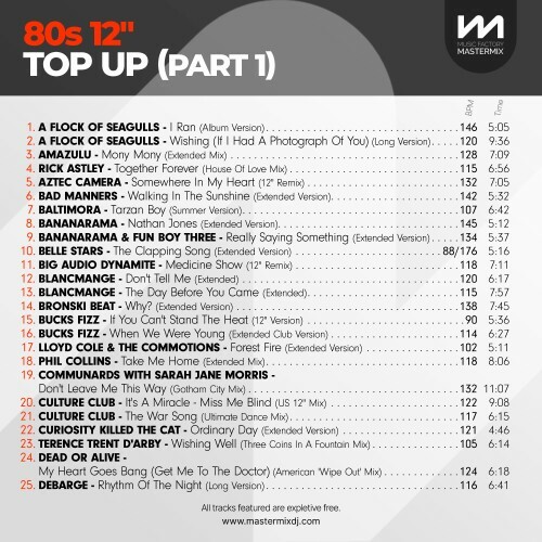  Mastermix - 80s 12 Top Up Part 1 (2023) 