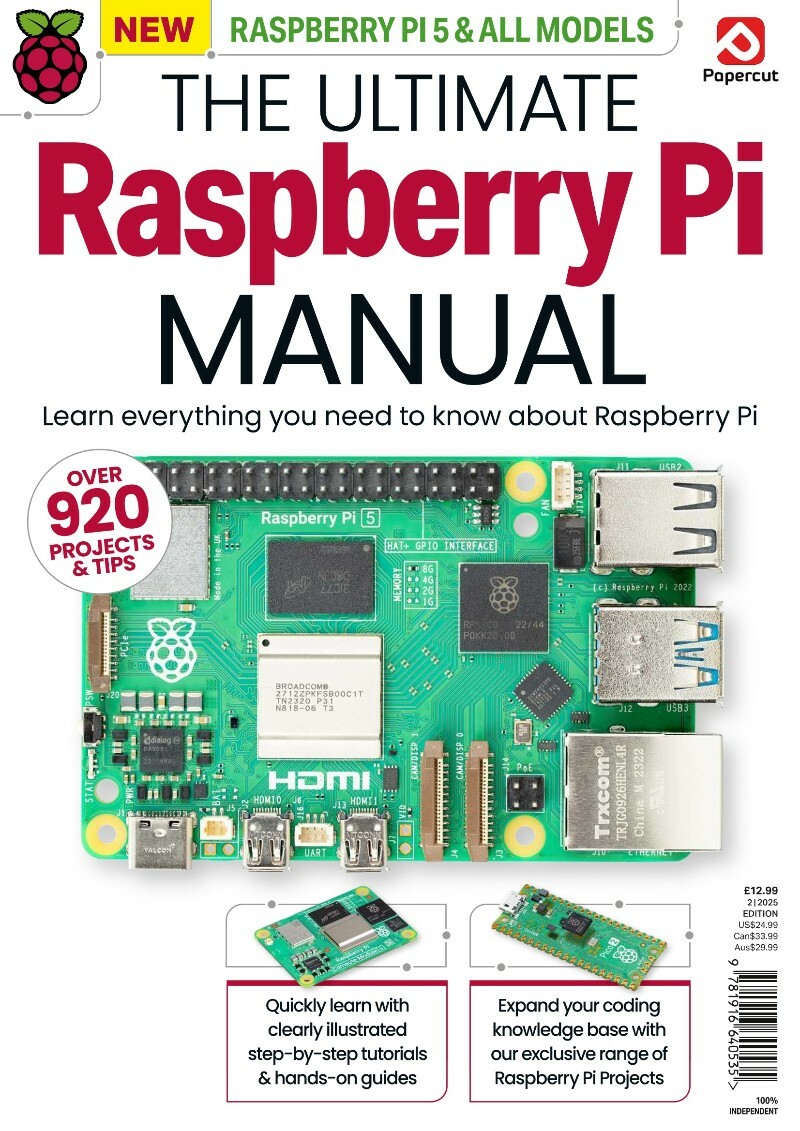The Ultimate Raspberry Pi Manual April 2025