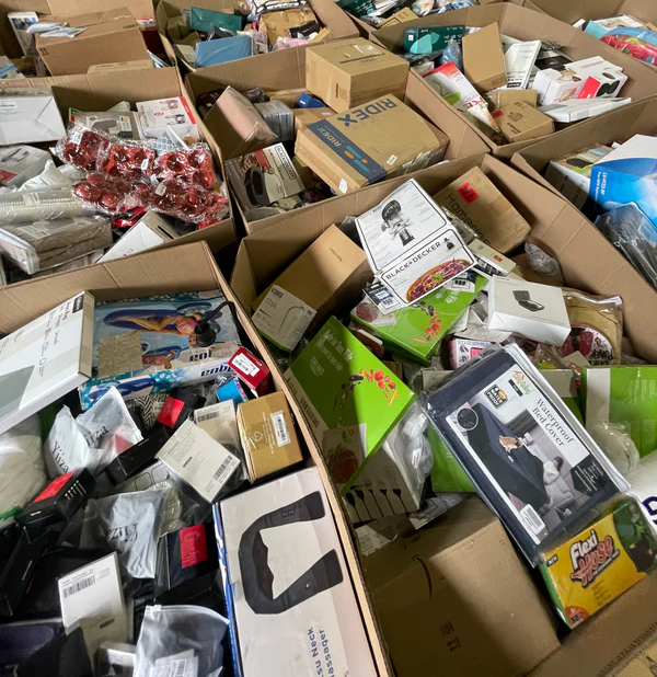 Pallet Contains Approximately 200-300 BIN-STORE Ready Items: Electronics, Small Appliances, Tools, Toys, Clothing, Trinkets, Pet Supplies, Home Goods, Automotive, Sporting Goods, And So Much More!