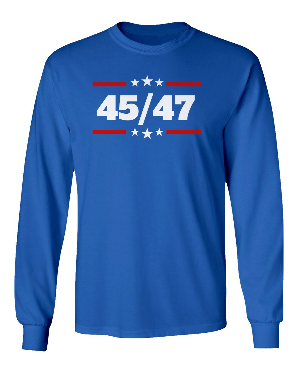 Trump 45/47 United States President Elections Winner Long Sleeve Tshirt