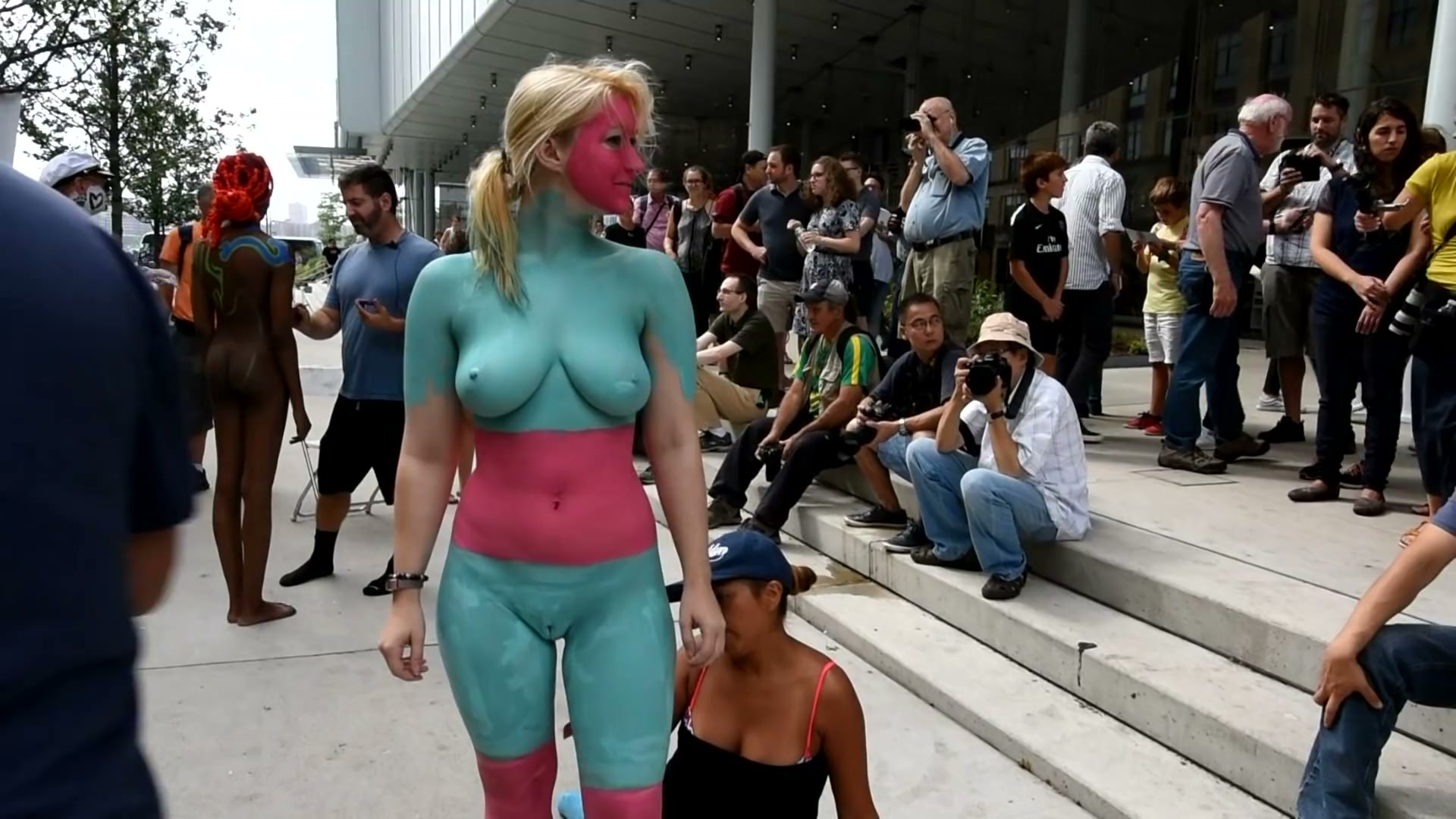 Public Body Painting Campaign No.1