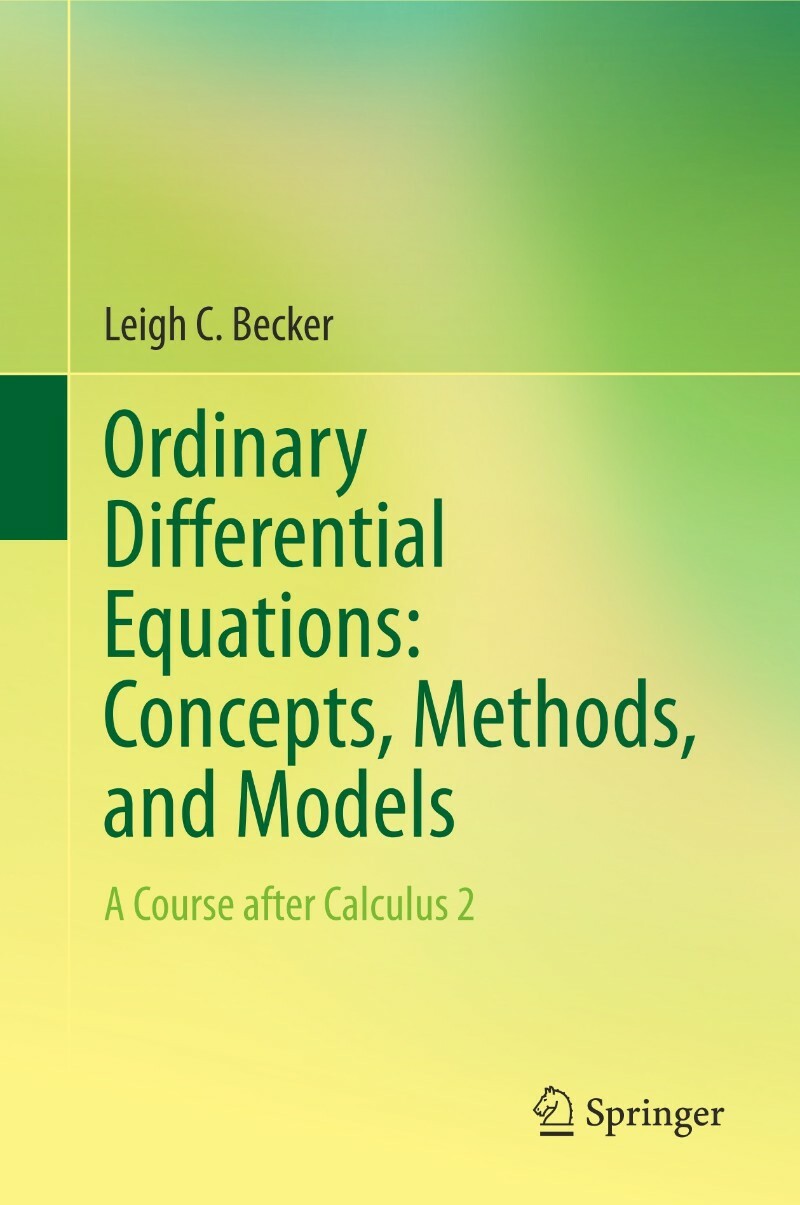 Ordinary Differential Equations Concepts Methods Models (2026)