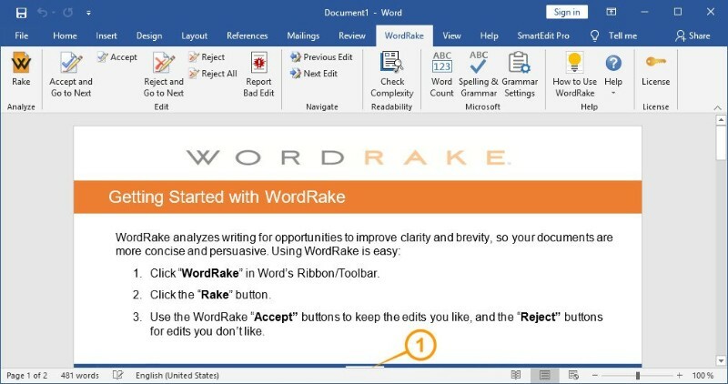 WordRake 5.3.00120.01 – (35 MB) WordRake 5.3.00120.01 – (35 MB)