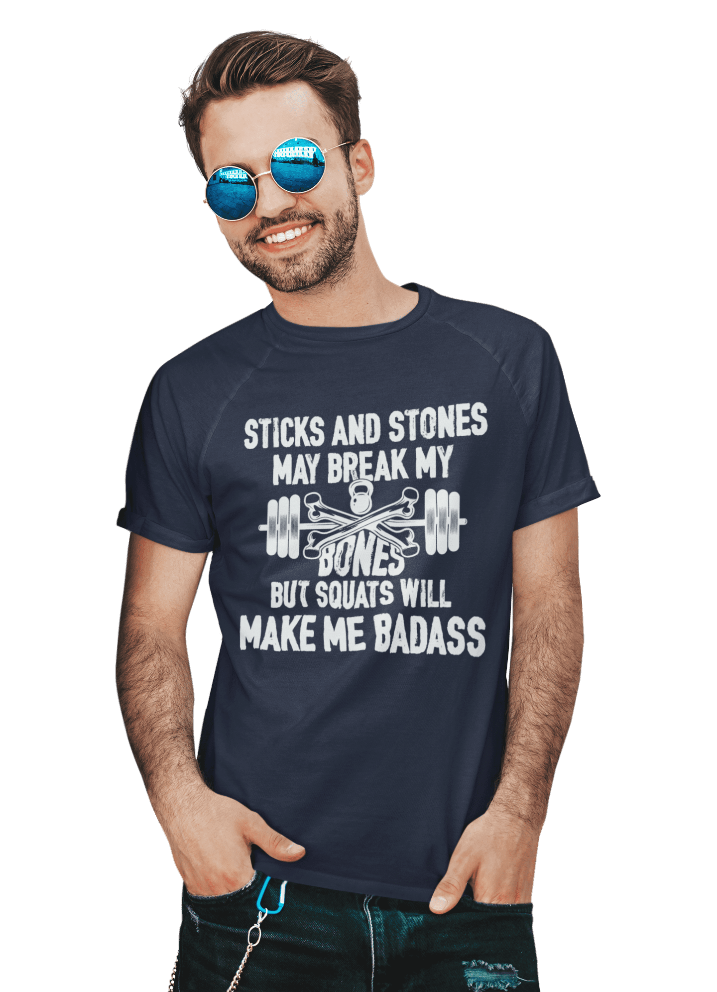 kaos squats make me badass