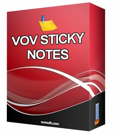 VovSoft Sticky Notes 10.6 Multilingual VovSoft Sticky Notes 10.6 Multilingual