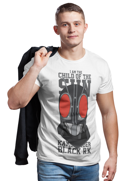 kaos kamen rider black rx child of the sun