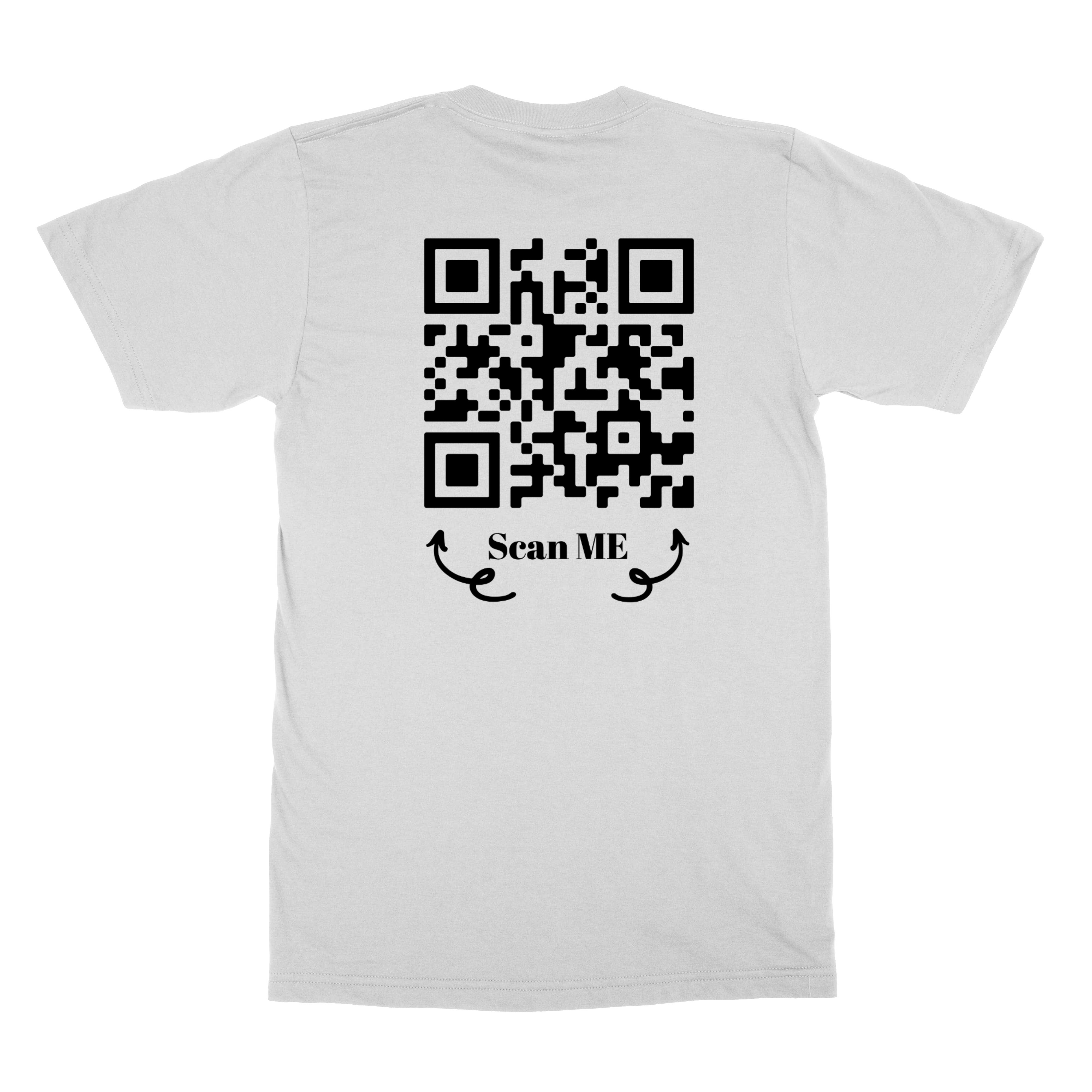 Trump QR Code Funny Fu QR Code President Joke Funny Unisex T-Shirt