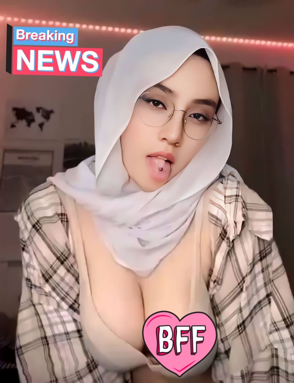 Video Boomerang Andini Hijab Malaysia