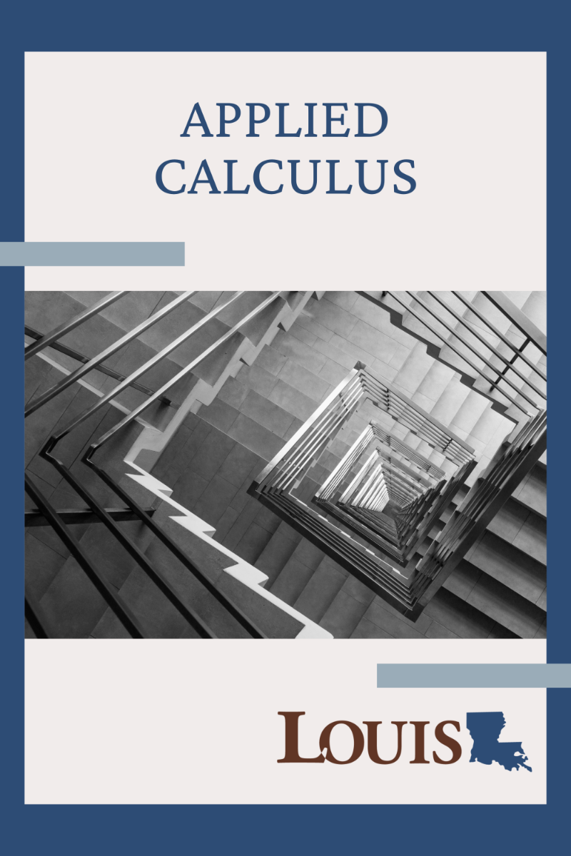 Applied Calculus (Geoffrey C. Berresford; Andrew Mansfield Rockett) Applied Calculus (Geoffrey C. Berresford; Andrew Mansfield Rockett)