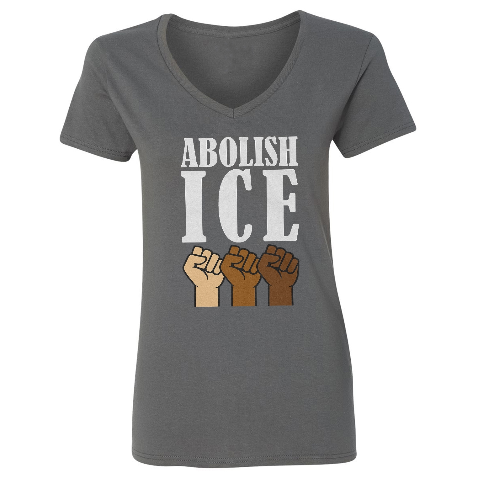 T-Shirt Donna Protest Day - 100% Cotone Con Stampa Tropicale 'Oh La Aloha'