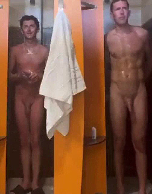 Checking other guys in the showers