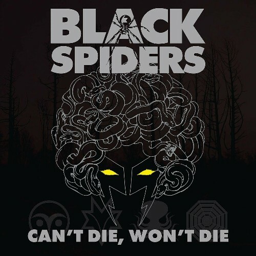  Black Spiders - Can't Die, Won't Die (2023) 