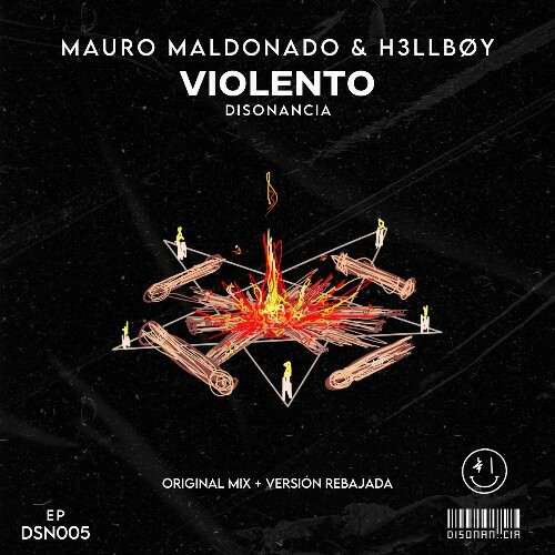  Mauro Maldonado & H3LLB&#216;Y - Violento (2024) 