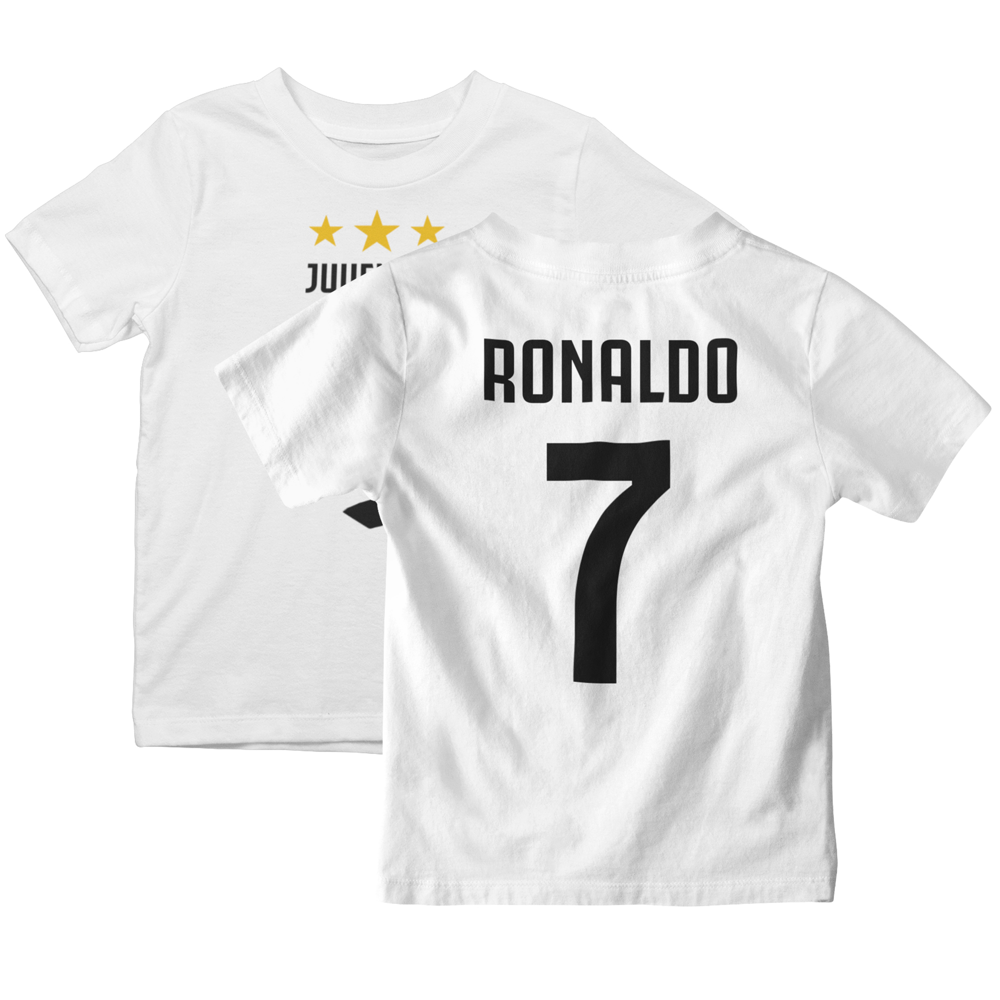 Soccer Tee Ronaldo #7 Juve Jersey Style Unisex T-Shirt