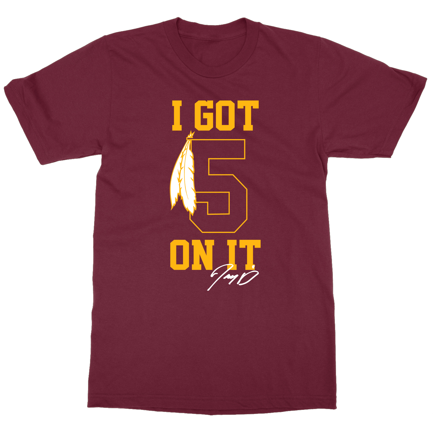 I Got 5 On It - Washington Jayden Football Fans Unisex T-Shirt