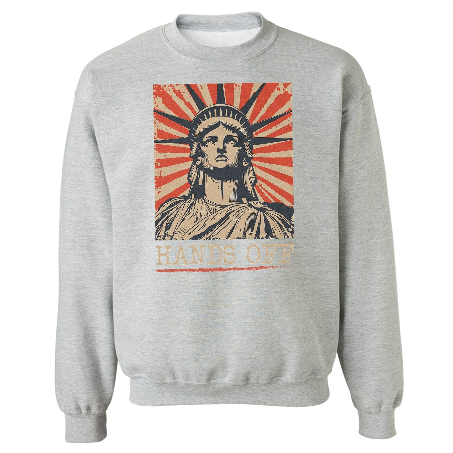 Hands Off Statue of Liberty Design Anti 47 Protest Unisex