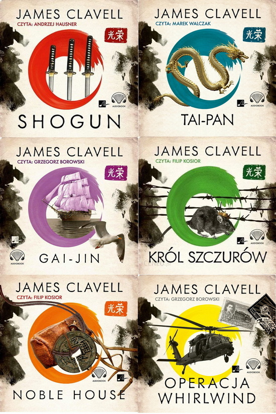 Clavell James - cykl Azjatycka Saga [AUDIOBOOK]