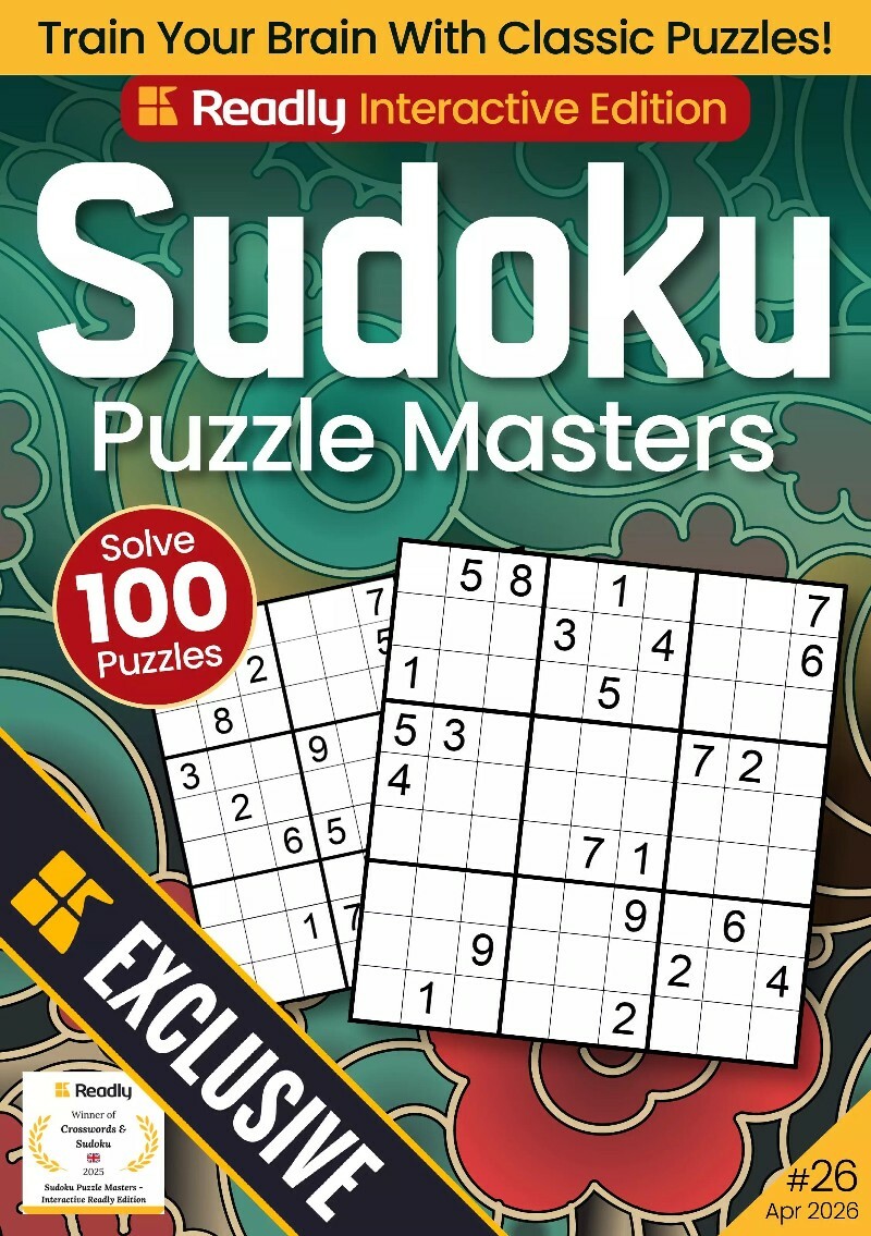 Sudoku Puzzle Masters Interactive Issue 26 April 2026 Sudoku Puzzle Masters Interactive Issue 26 April 2026