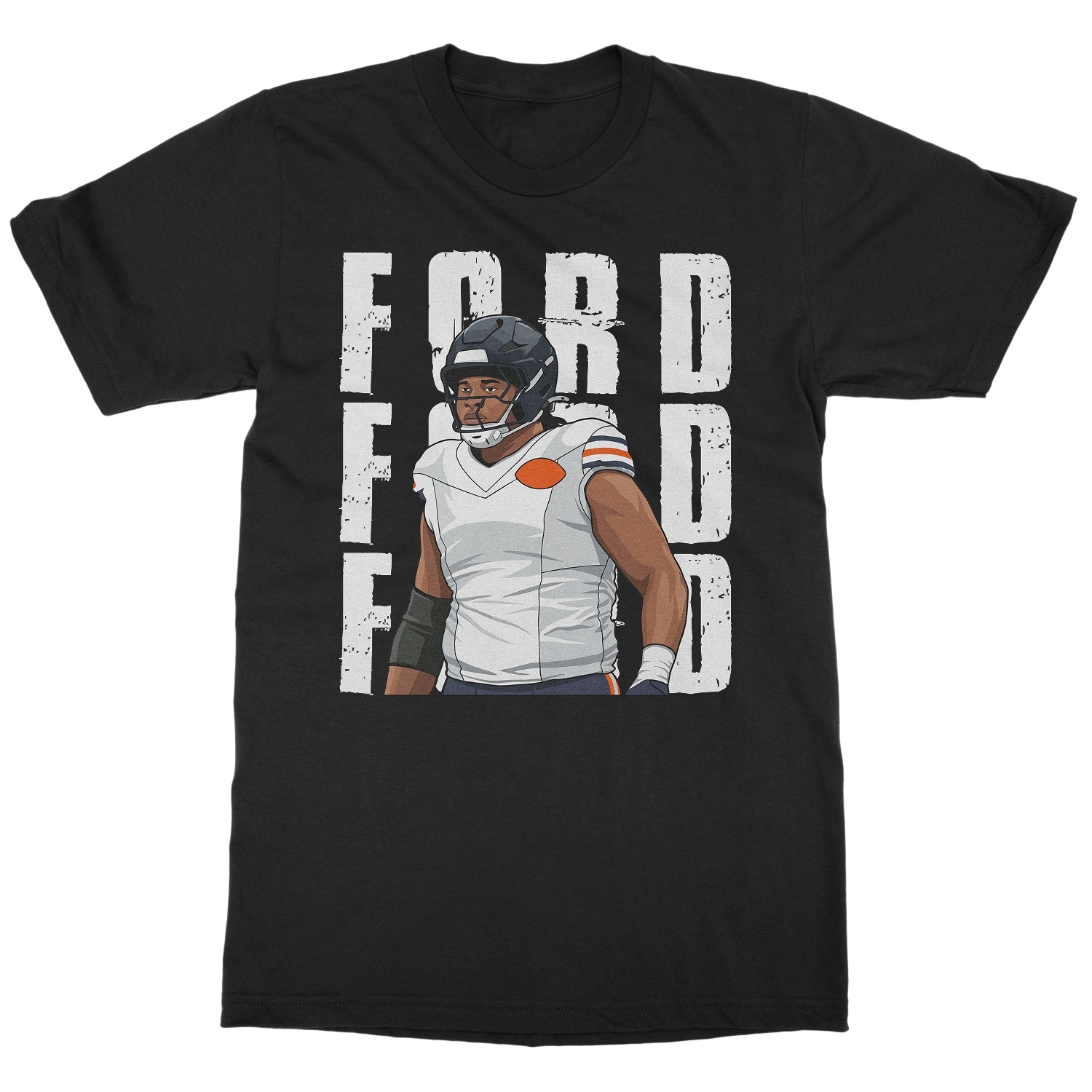 Jonathan-Ford Inspired Graphic – Chicago Fans Tribute Unisex T-Shirt