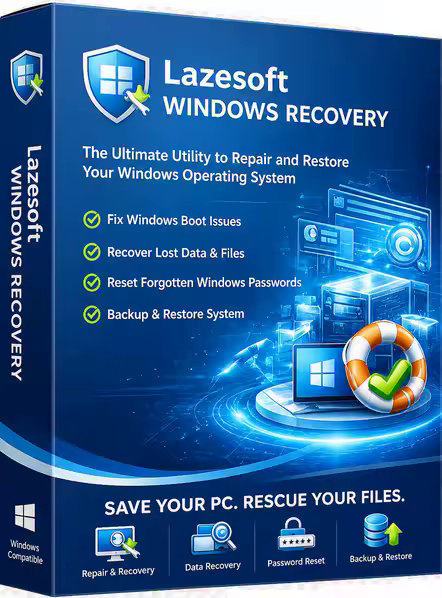 Lazesoft Windows Recovery 5.1.1.1 Unlimited Professional Server Edition