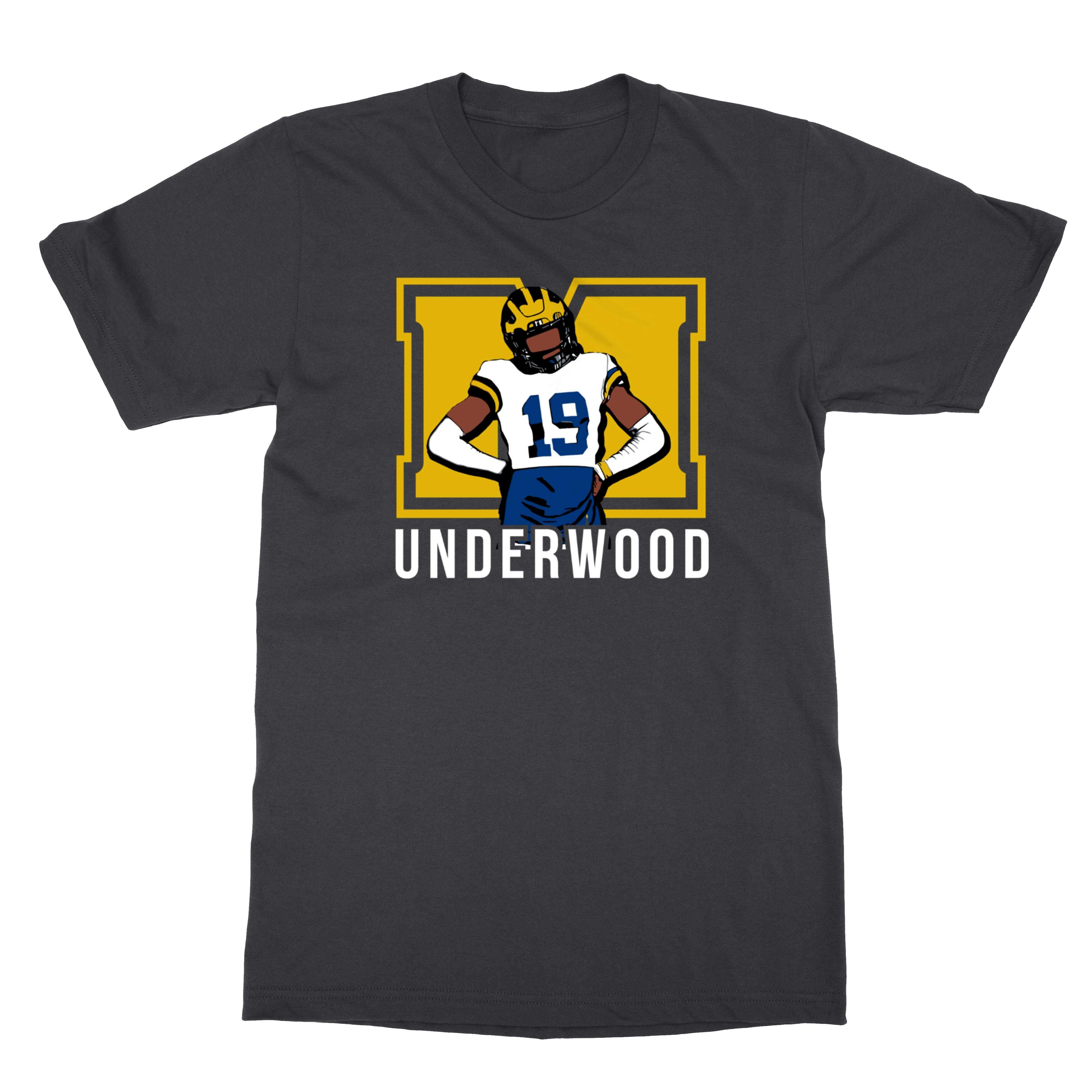 Underwood 19 Michigan Football Star Quarterback Unisex T-Shirt