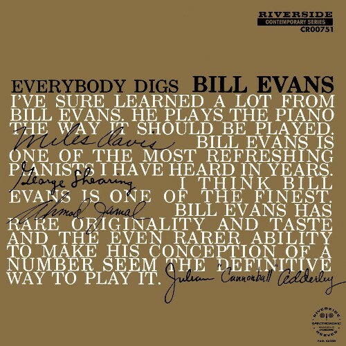  Bill Evans Trio - Everybody Digs Bill Evans (Mono Mix / Remastered 2024) (2024) 