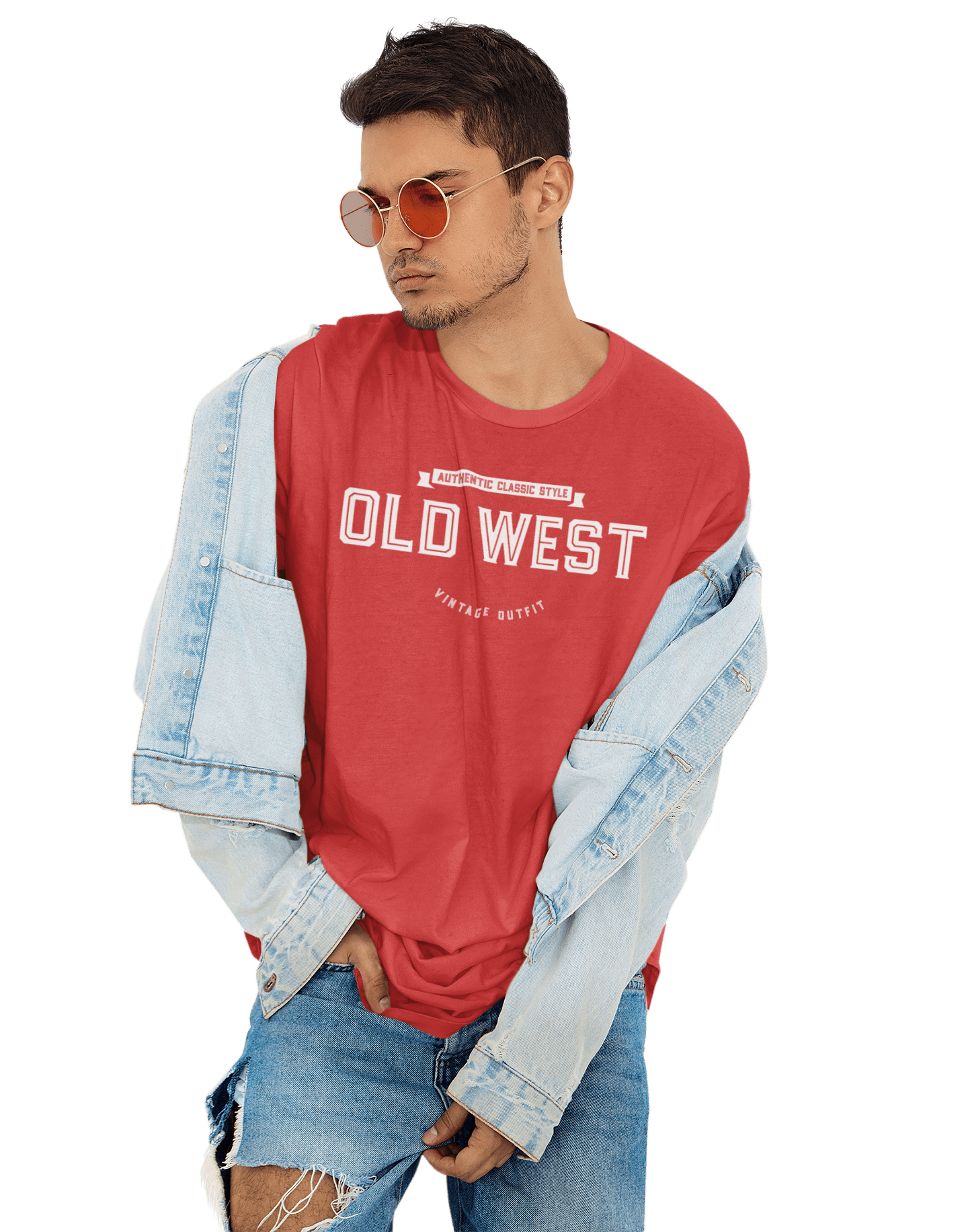 kaos old west vintage outfit