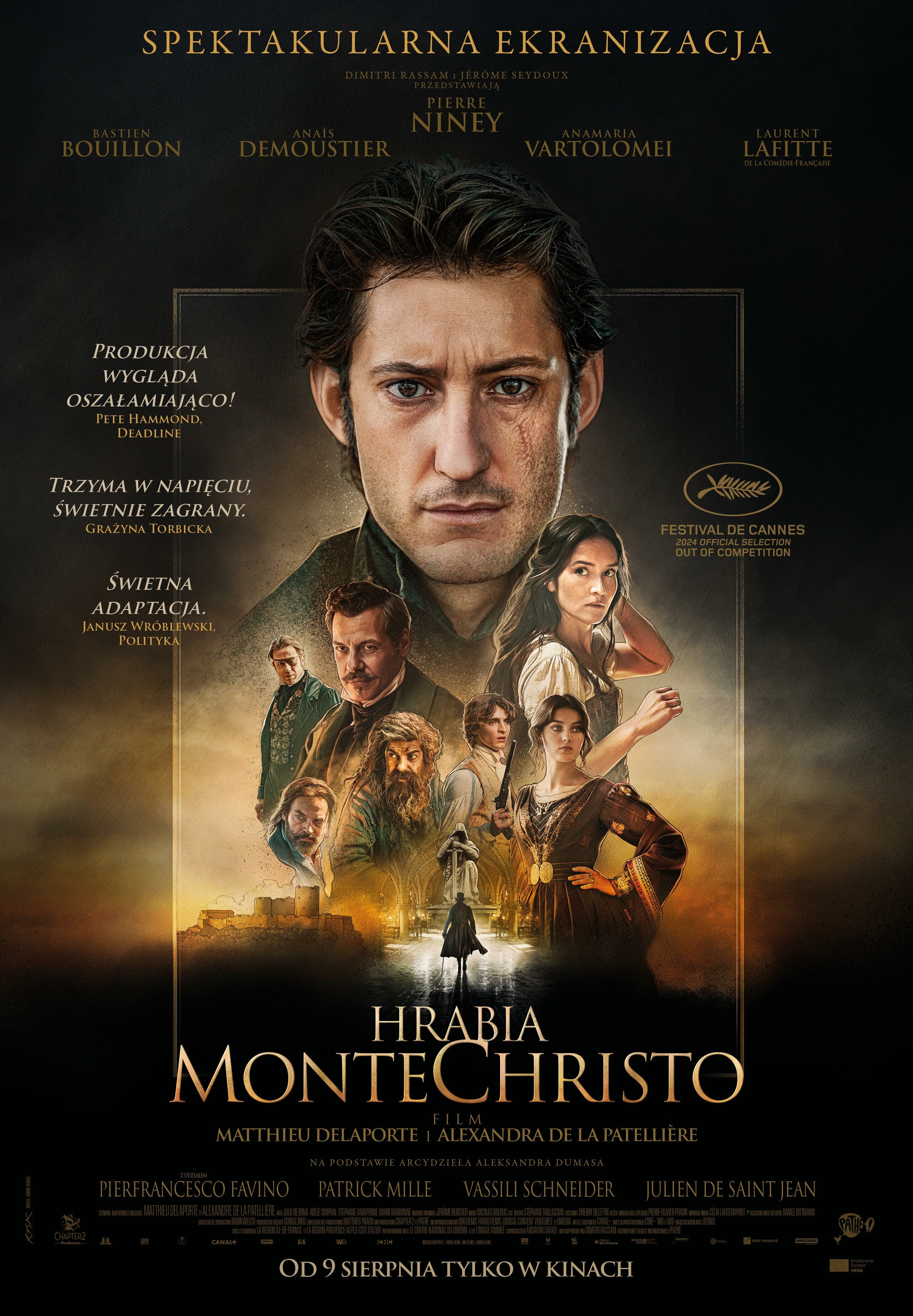 Hrabia Monte Christo / Le Comte de Monte-Cristo (2024)  PL.DUAL.1080p.WEB-DL.DD5.1.x264-P2P / Polski Lektor DD 5.1 i Napisy PL