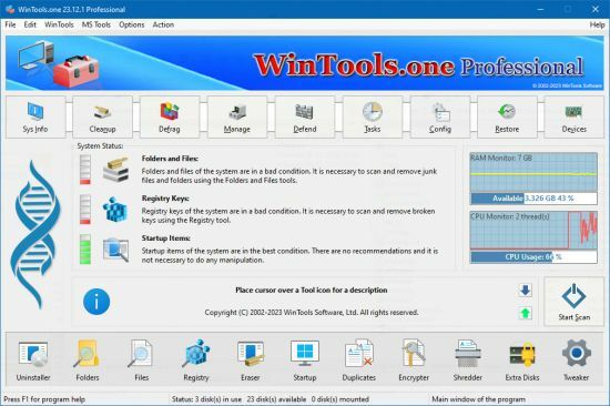 WinTools One Home Professional 26.1.1 Multilingual – (9 MB) WinTools One Home Professional 26.1.1 Multilingual – (9 MB)