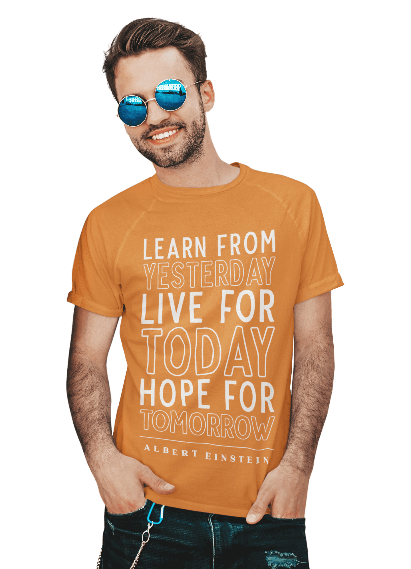 kaos einstein quote learn live hope