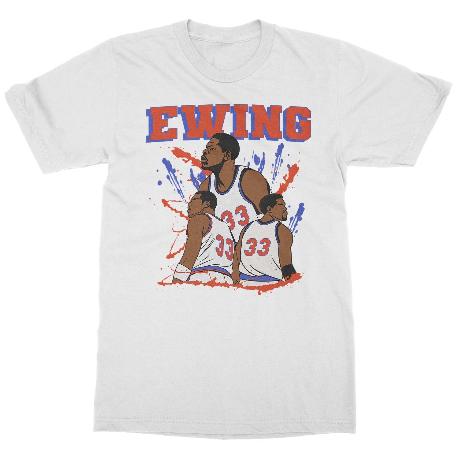 Patrick Ewing Basketball Legend Tribute – New York Fa Unisex T-Shirt