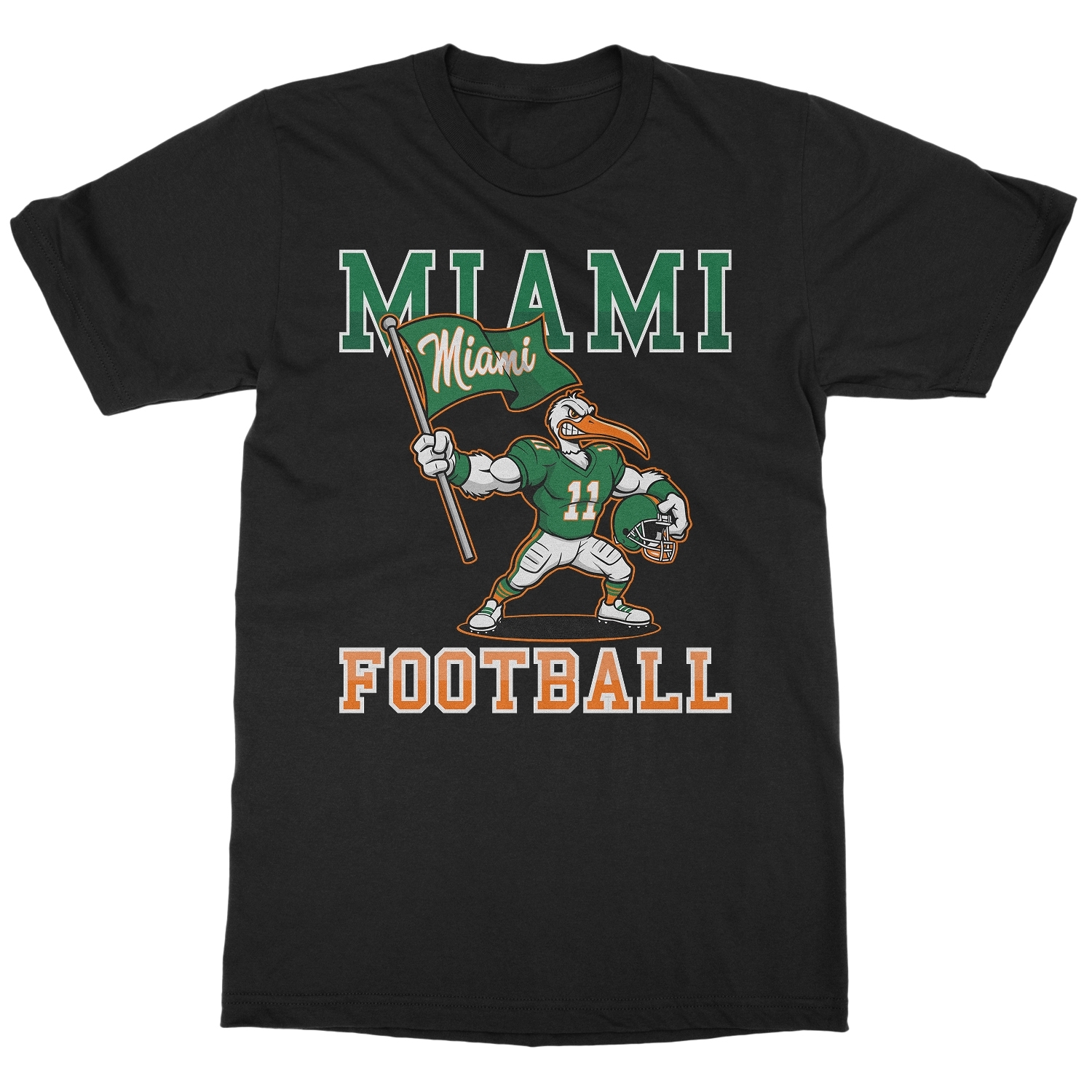 Miami Supporters Style – Heron Inspired Football Fans Unisex T-Shirt