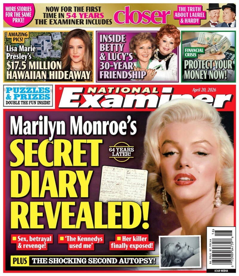 National Examiner April 20.2026 National Examiner April 20.2026