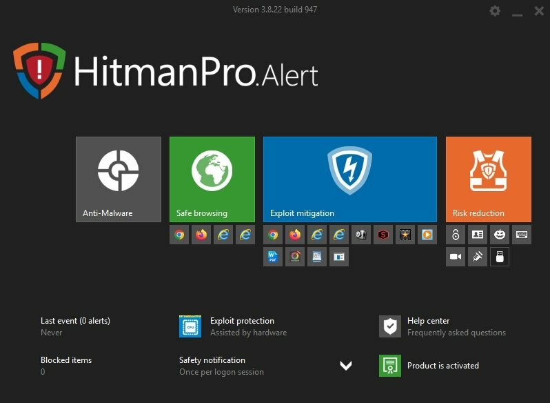 HitmanPro Alert 3.21.1 Build 2043 Multilingual – (6 MB) HitmanPro Alert 3.21.1 Build 2043 Multilingual – (6 MB)