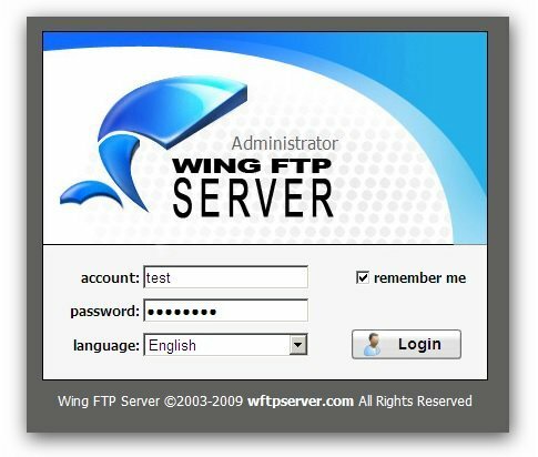 Wing FTP Server Corporate 8.1.3 MacOS Wing FTP Server Corporate 8.1.3 MacOS