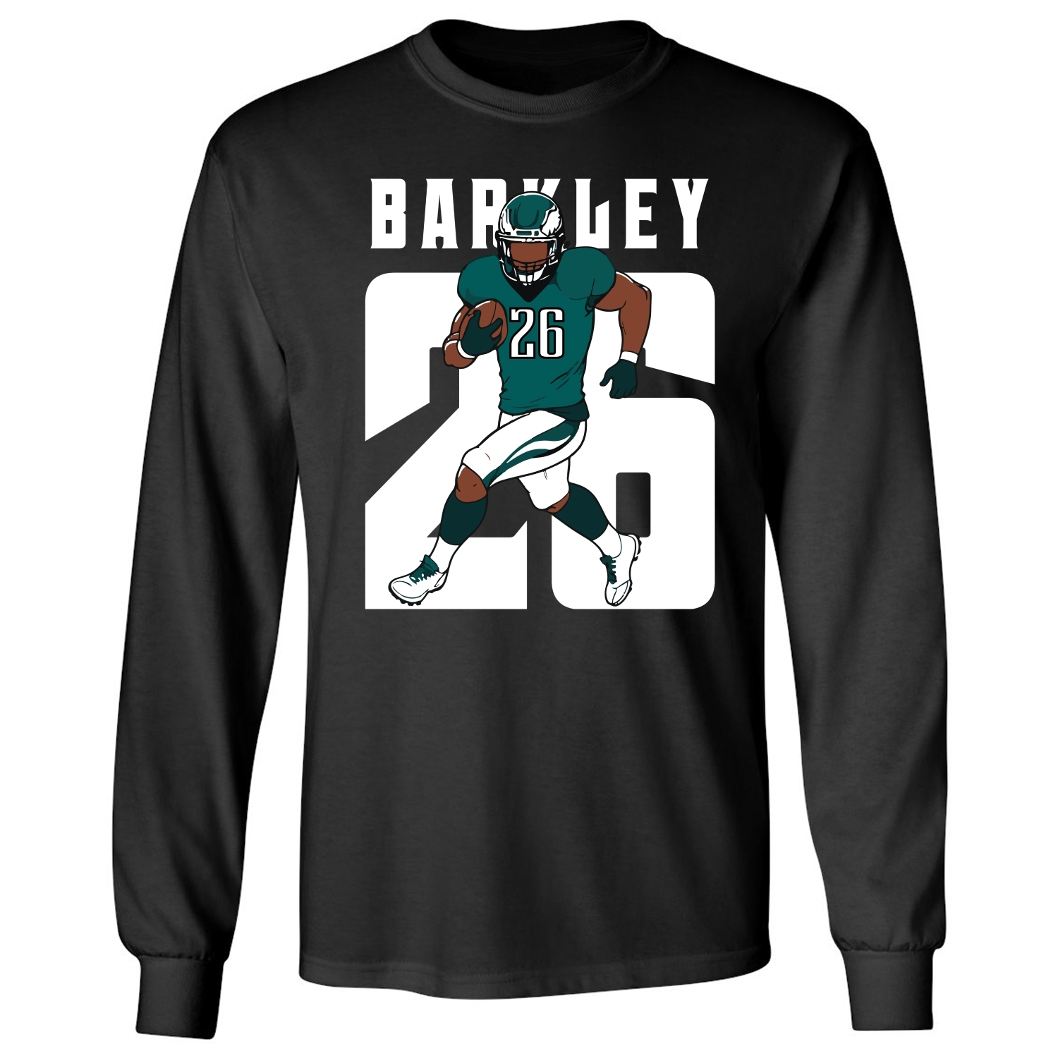 Saquon Barkley Inspired Tee - Football Saquon Fans Long Sleeve Tshirt