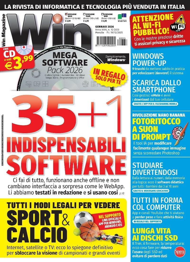 Win Magazine N 333 Gennaio 2026 (downmagaz.net) Win Magazine N 333 Gennaio 2026 (downmagaz.net)