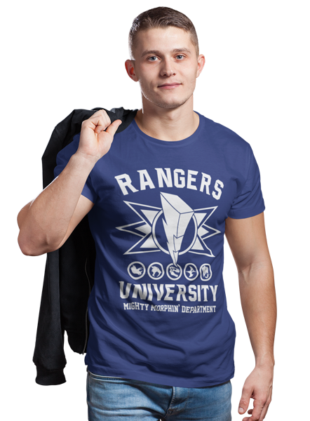 kaos rangers university blue ranger mmpr