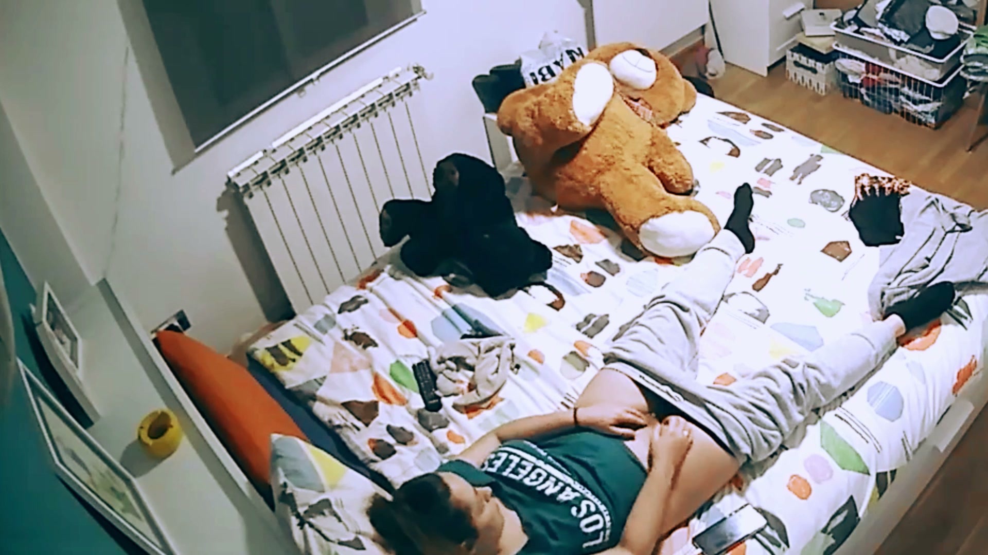 Hacked IP Camera – Home Masturbation No.61