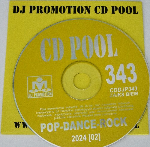 DJ Promotion CD Pool Pop/Dance 343 (2024) 