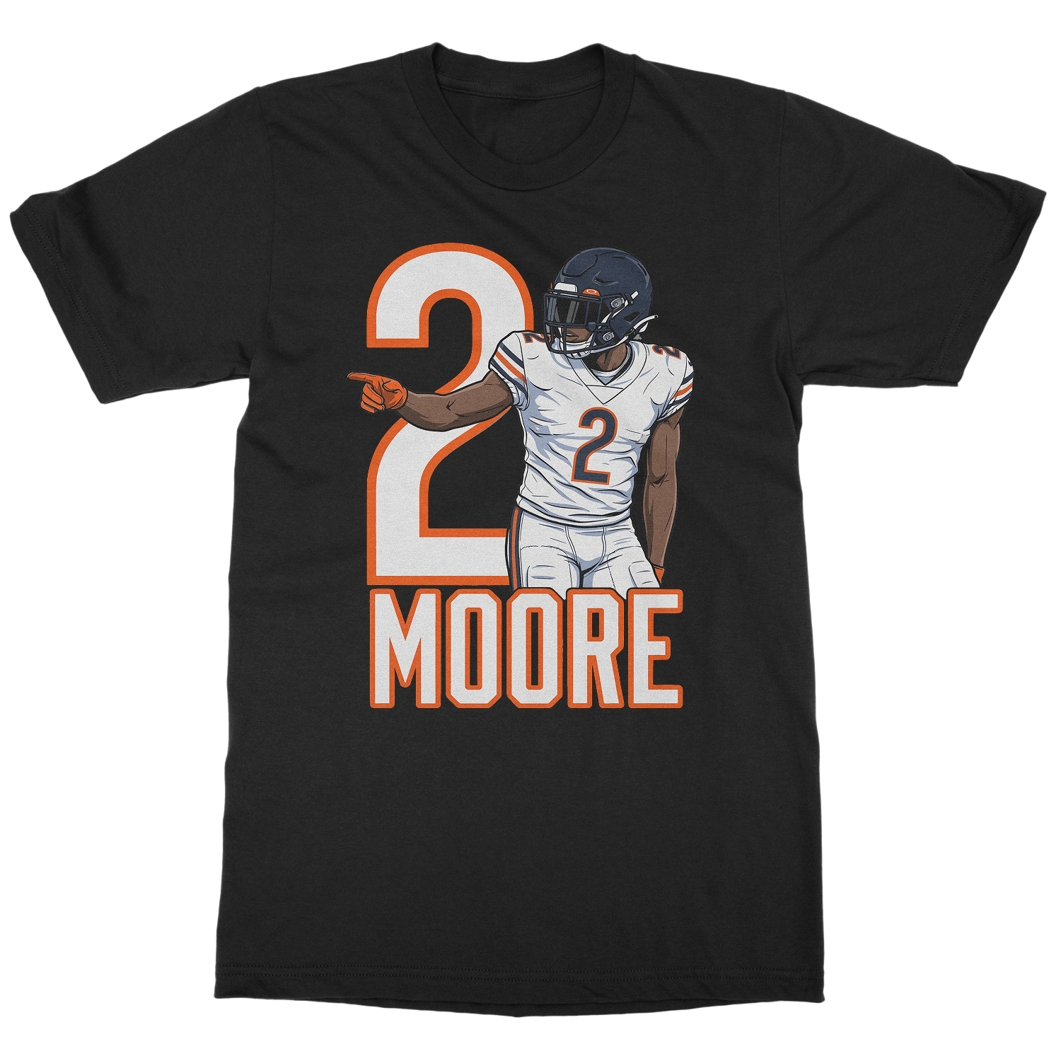 Moore Inspired 2 Design – Chicago Fans Tribute Unisex T-Shirt