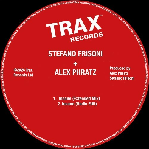 Alex Phratz & Stefano Frisoni - Insane (2024) 