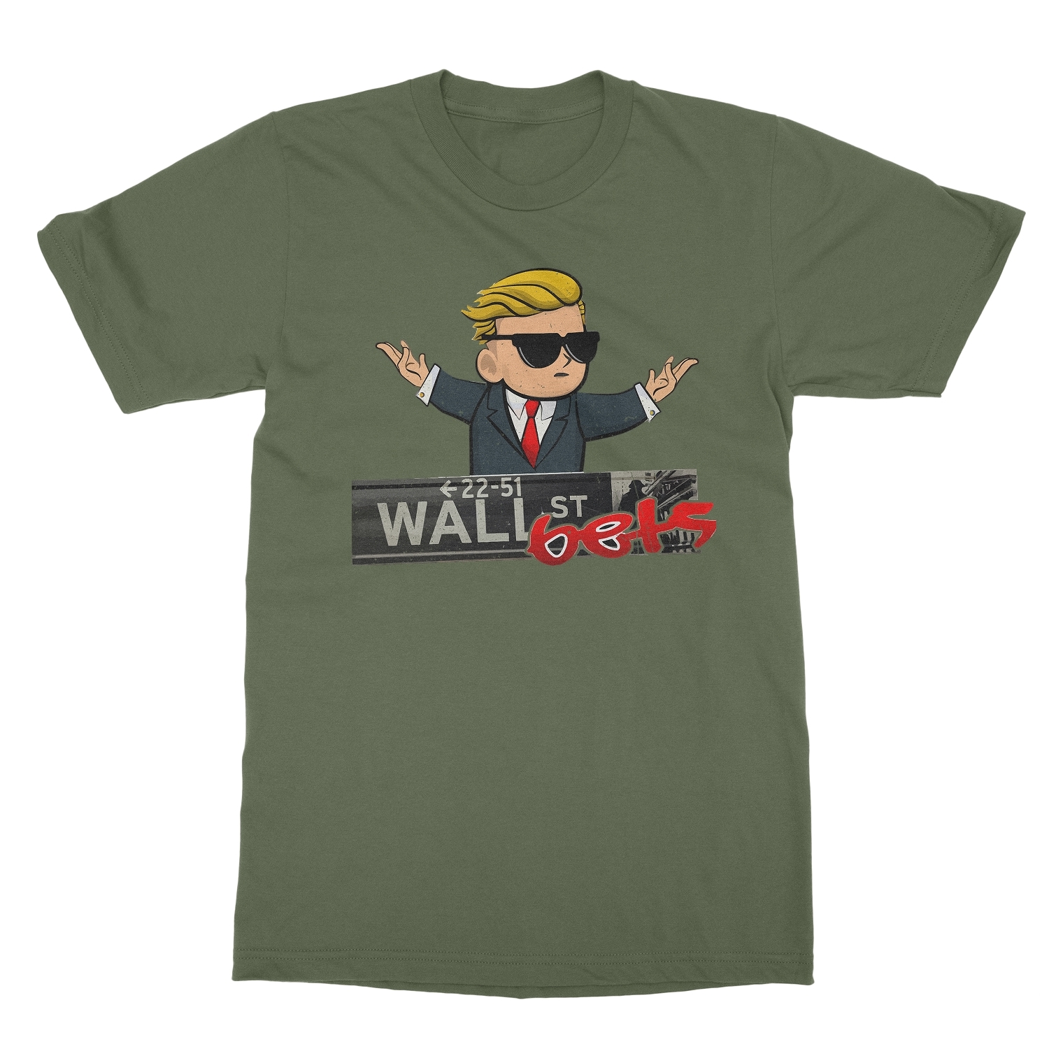 Funny Wall Street 47 Inspired – Meme President Bets Unisex T-Shirt