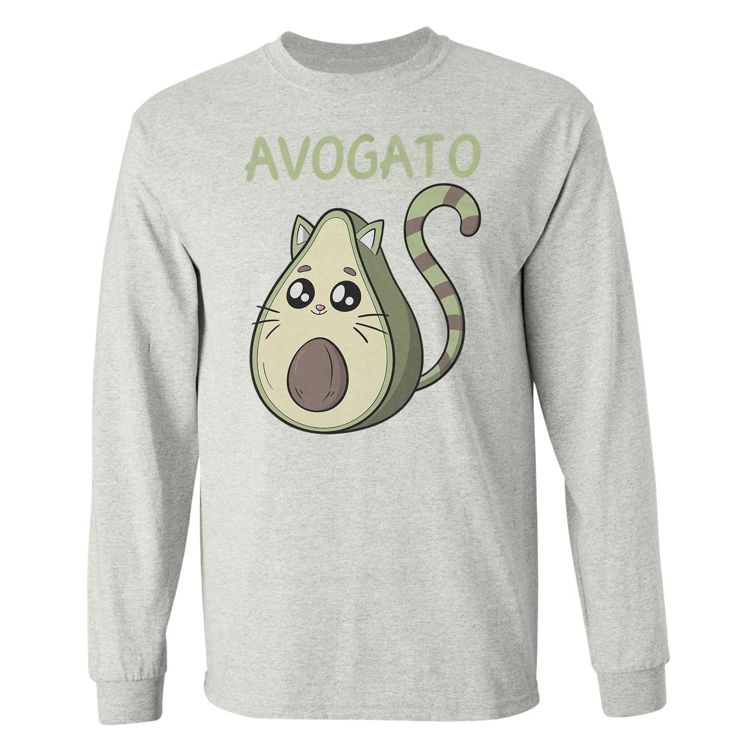 Avogato Funny Avocado Cat – Cinco De Mayo Fiesta Long Sleeve Tshirt