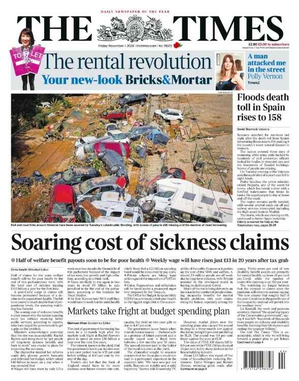 The Times – 1 November, 2024