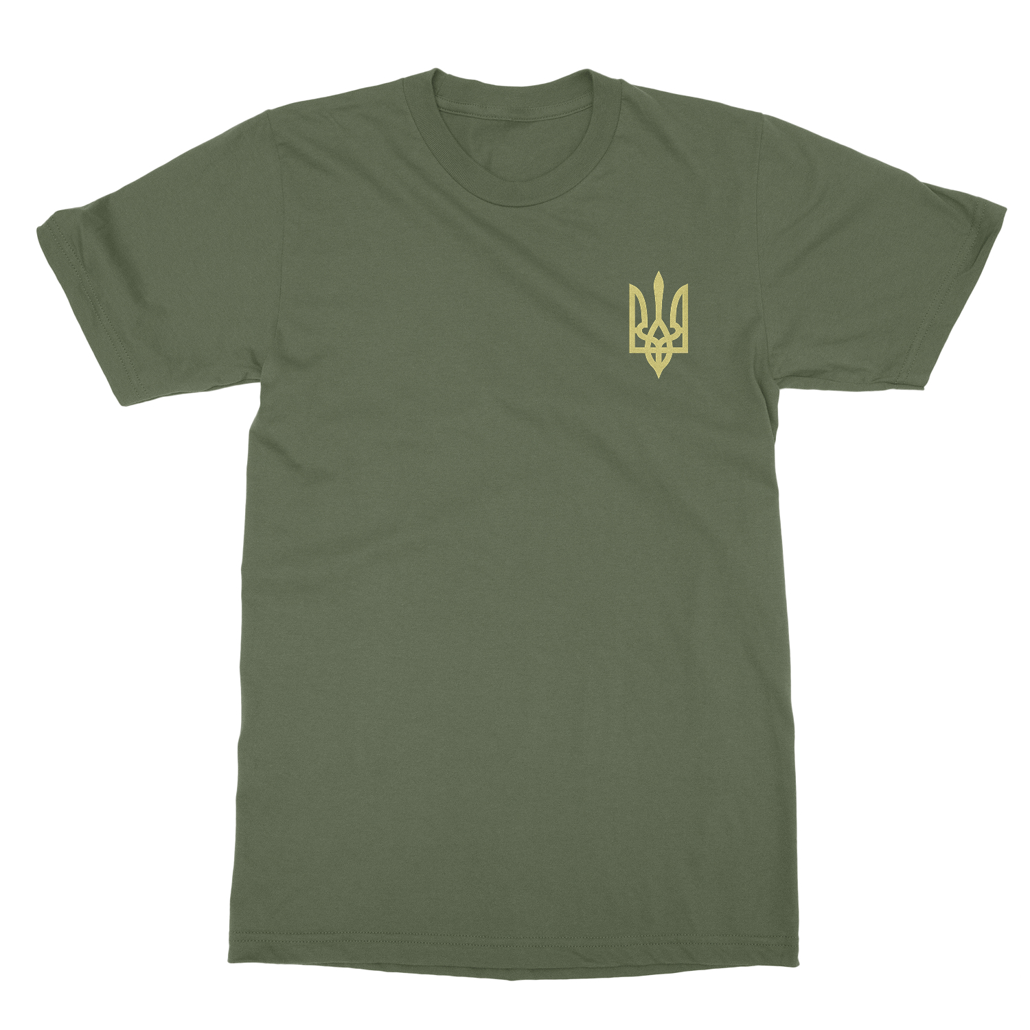 Ukranian Coat of Arms – Tryzub Logo Patriotic Logo Unisex T-Shirt