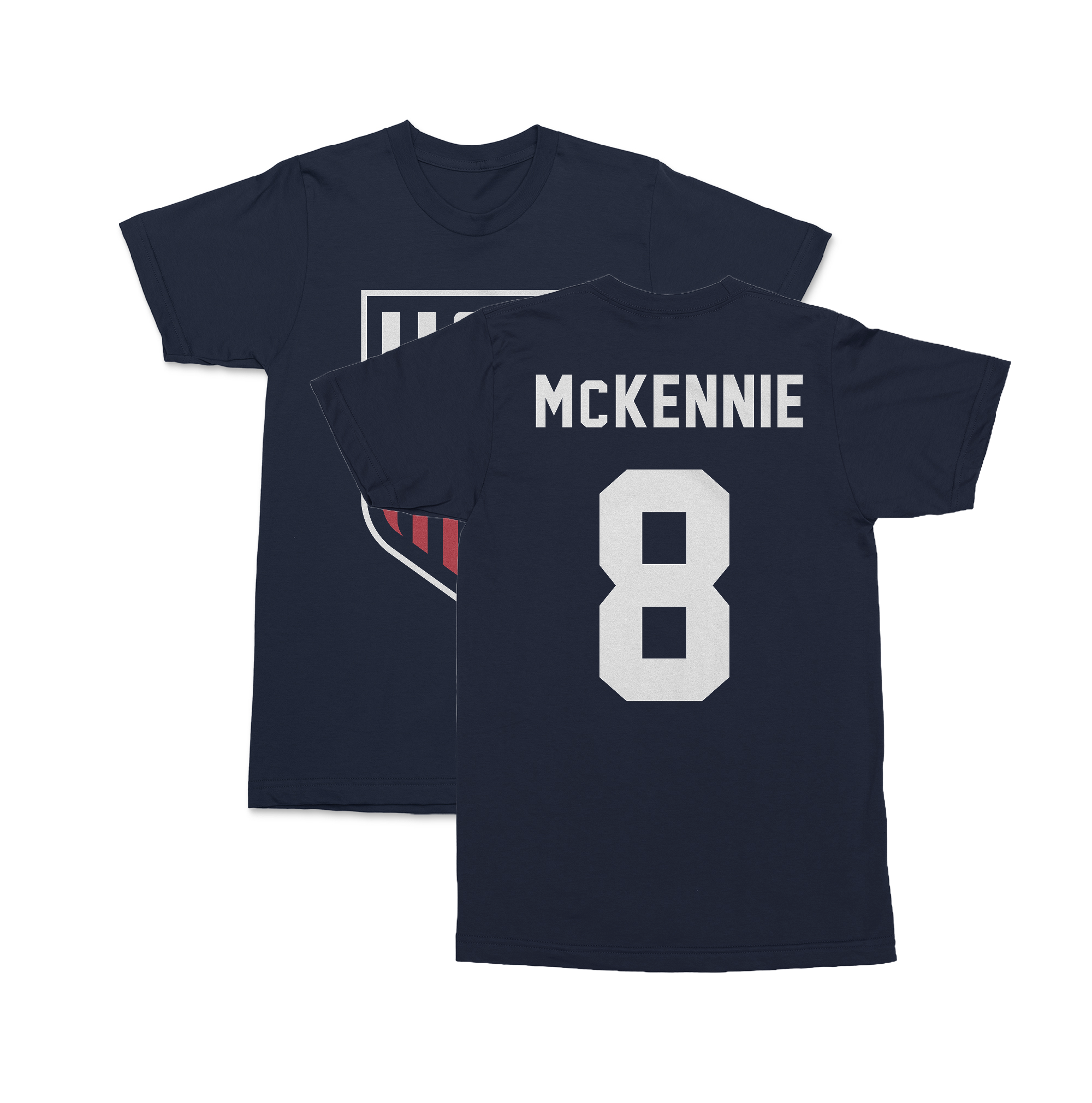 McKennie Inspired 8 – USA Tribute 2 Side Soccer Unisex T-Shirt