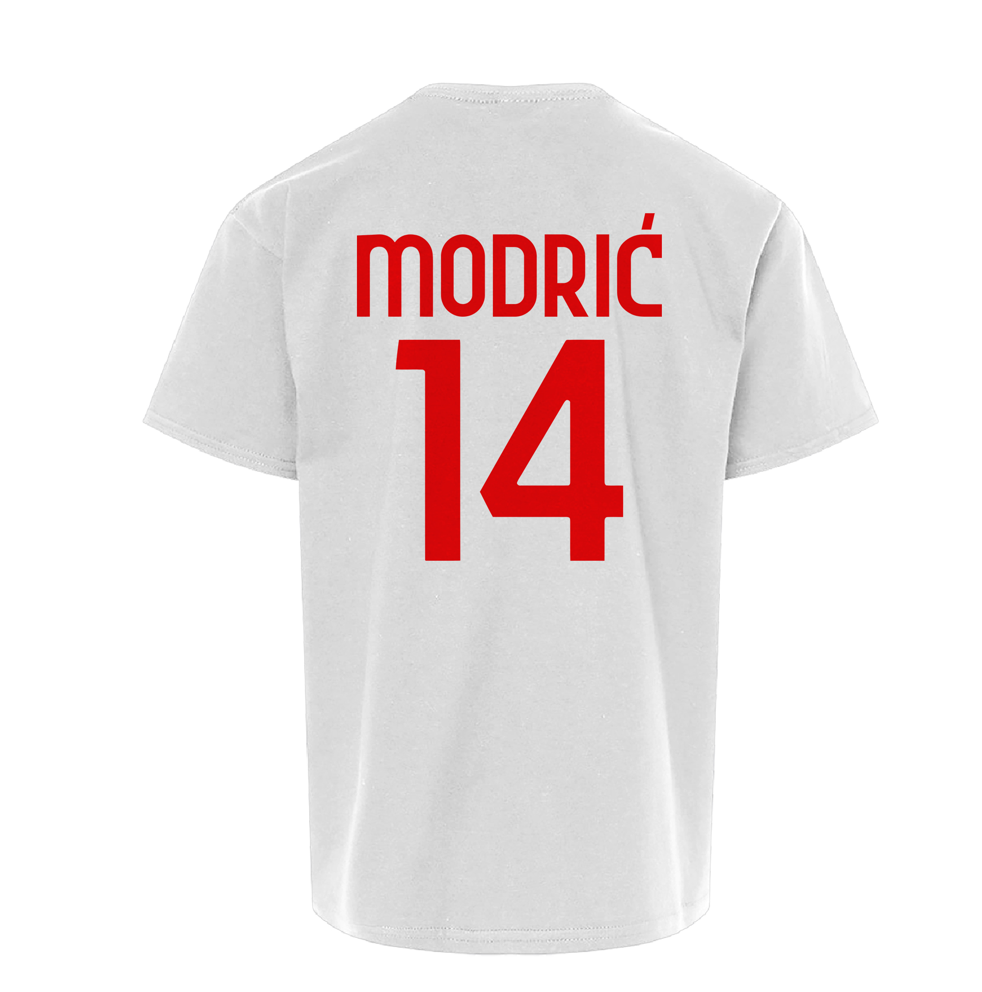 Modric #14 Legend - Milan Soccer Jersey Style Youth Unisex T-shirt - Picture 8 of 8