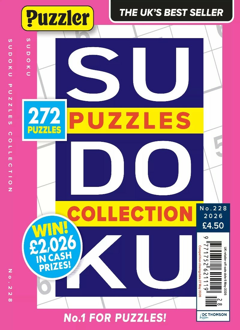 Sudoku Puzzles Collection Issue 228.2026 Sudoku Puzzles Collection Issue 228.2026